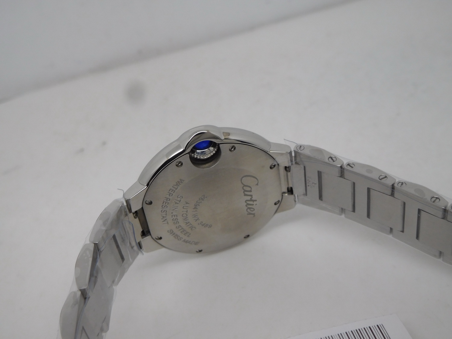 Replika Cartier Ballon Bleu 33mm Safir Kurma Kolu