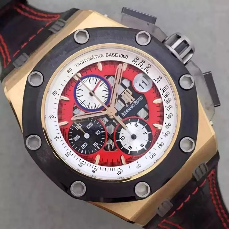 Audemars Piguet Rubens Barrichello III Kırmızı Kadran