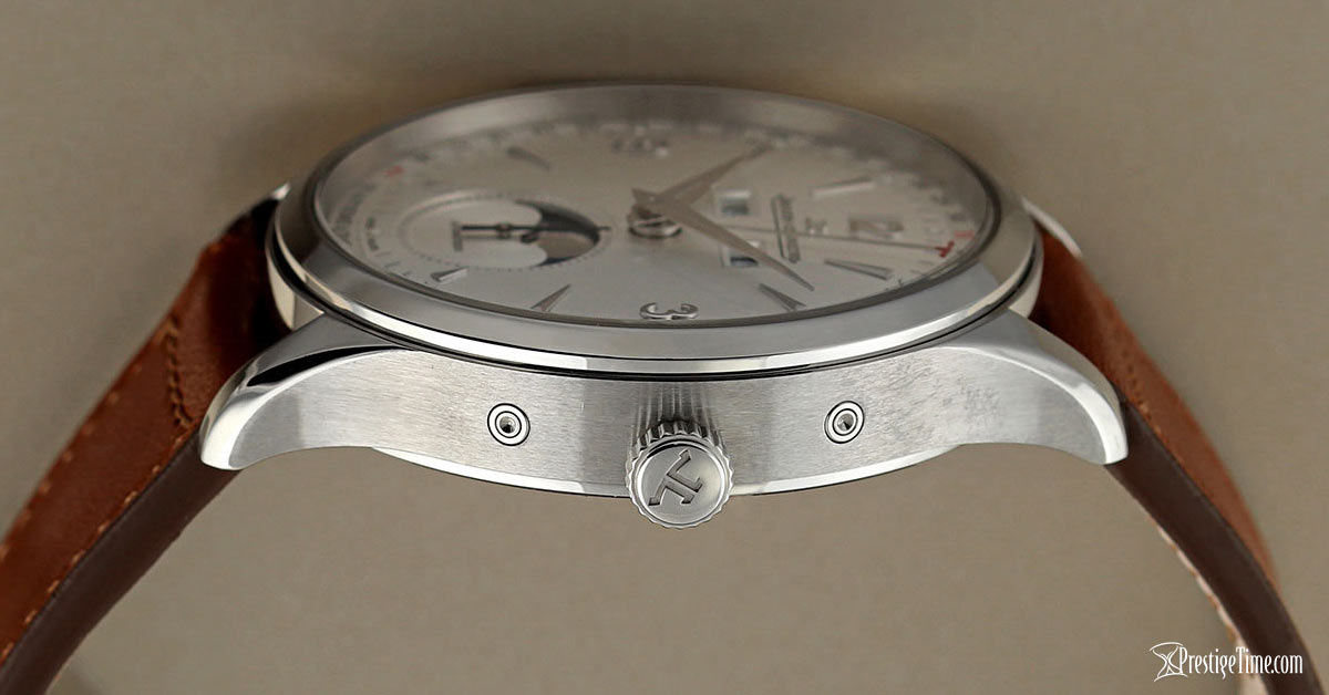 Jaeger LeCoultre Master Control Takvim 40mm Kurma Kolu ve İtme Butonları