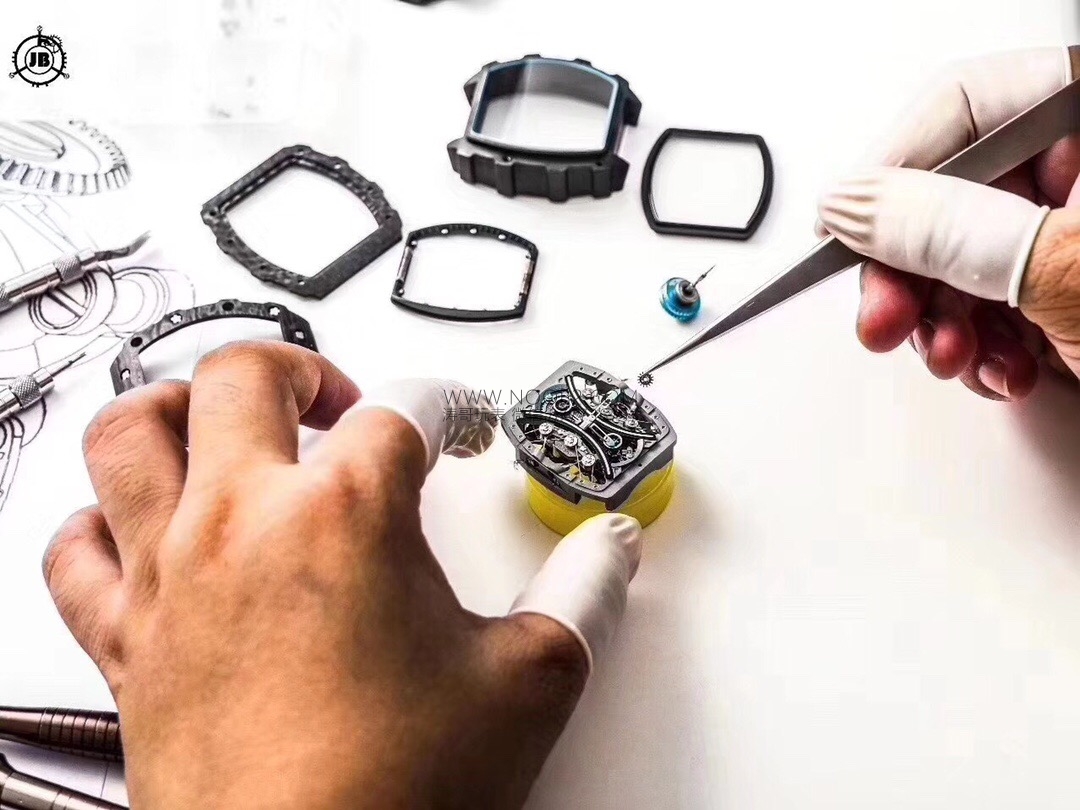 JB Factory Richard Mille RM53-01 Tourbillon Replika Saat İncelemesi — 10. fotoğraf