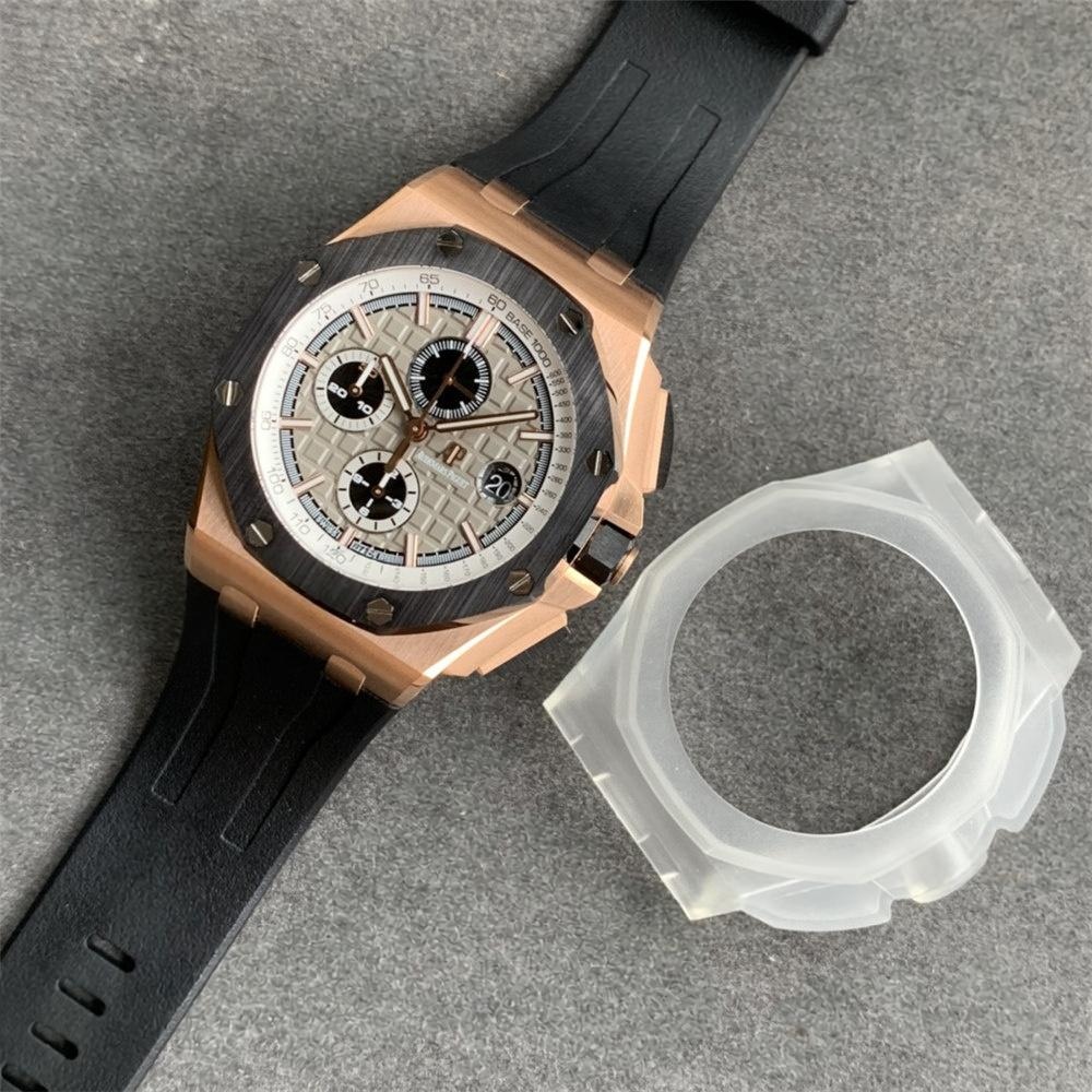 JF 26416ro Audemars Piguet Royal Oak Offshore Rose Altın Kronograf Saat İncelemesi — 11. fotoğraf