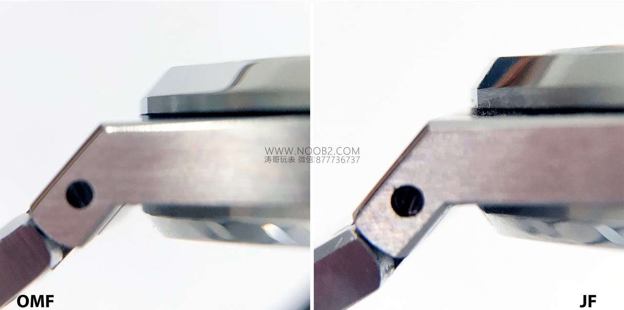 JF Factory Audemars Piguet ap15400 V5 versiyonu Royal Oak ile OM Factory karşılaştırması: hangi replika saat daha iyi yapılmış? — 5. fotoğraf