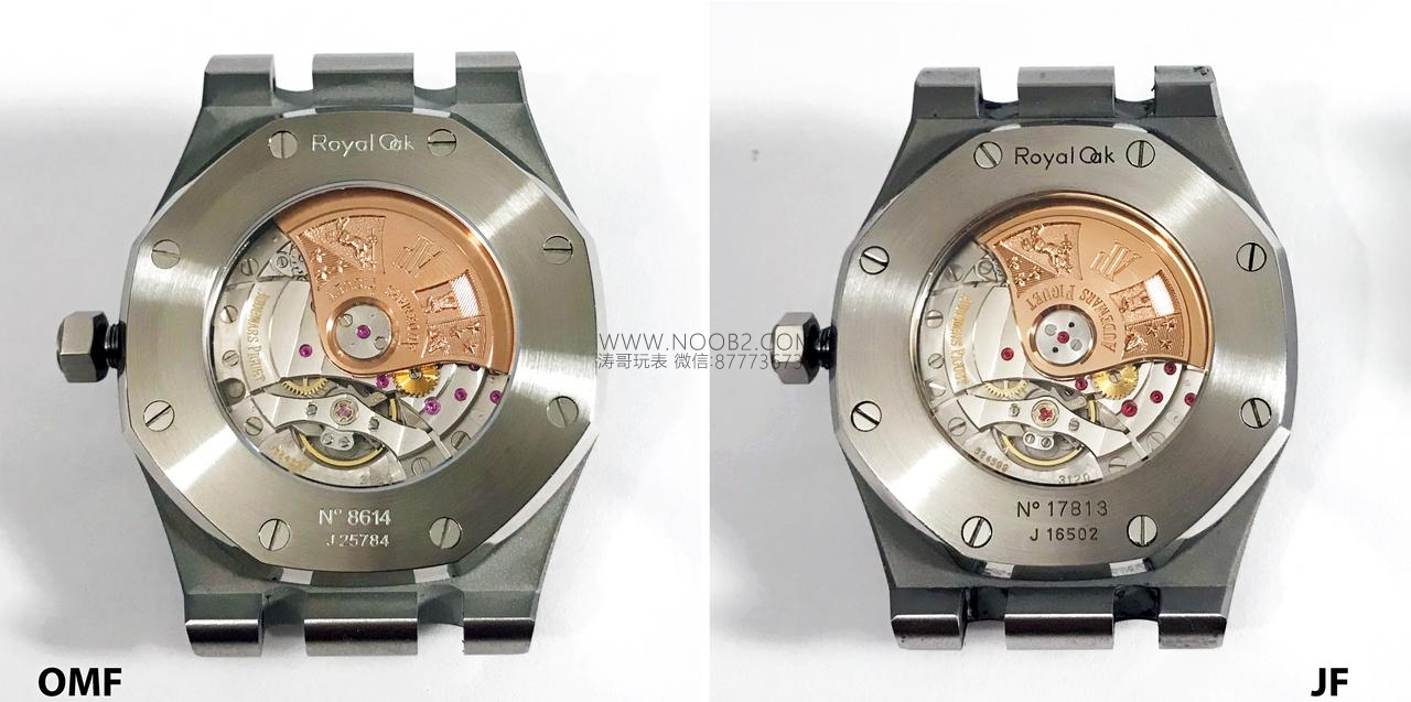JF Factory Audemars Piguet ap15400 V5 versiyonu Royal Oak ile OM Factory karşılaştırması: hangi replika saat daha iyi yapılmış? — 19. fotoğraf