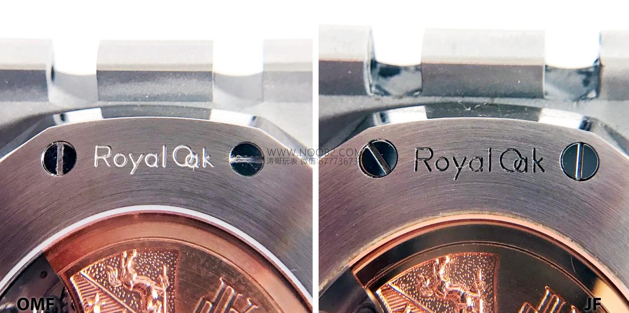 JF Factory Audemars Piguet ap15400 V5 versiyonu Royal Oak ile OM Factory karşılaştırması: hangi replika saat daha iyi yapılmış? — 20. fotoğraf