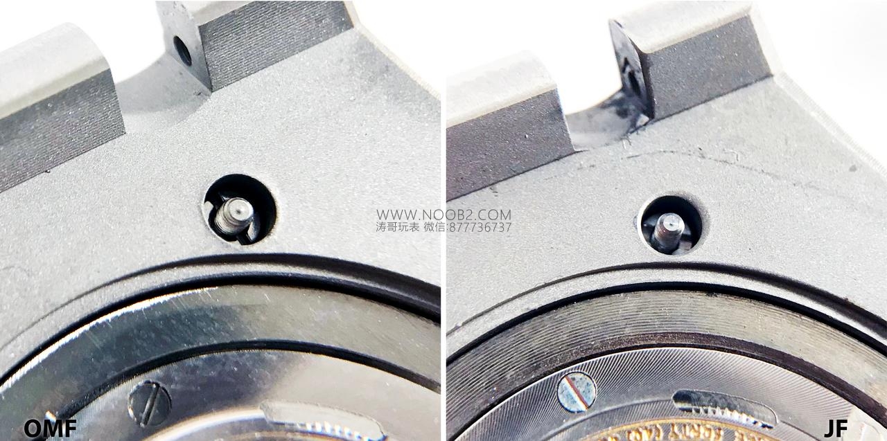 JF Factory Audemars Piguet ap15400 V5 versiyonu Royal Oak ile OM Factory karşılaştırması: hangi replika saat daha iyi yapılmış? — 23. fotoğraf