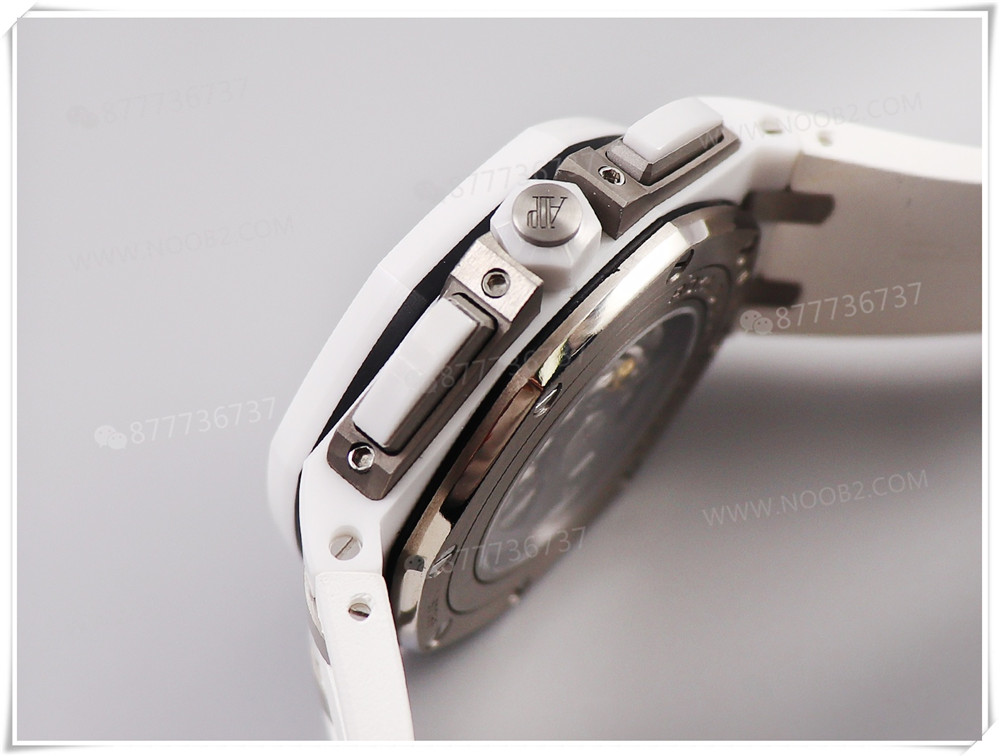 JF Factory Audemars Piguet Royal Oak Offshore 26402 Beyaz Seramik Kronograf Kullanım Kılavuzu — 6. fotoğraf