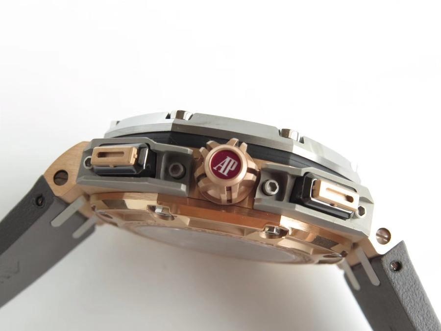 JF Factory Audemars Piguet Schumacher Royal Oak Offshore Serisi V8 Versiyonu 26568OM Kol Saati — 6. fotoğraf