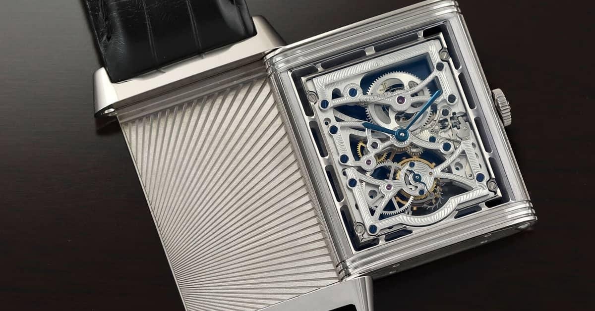 JLC Hybris Artistica Grande Reverso Tourbillon Squelette Open