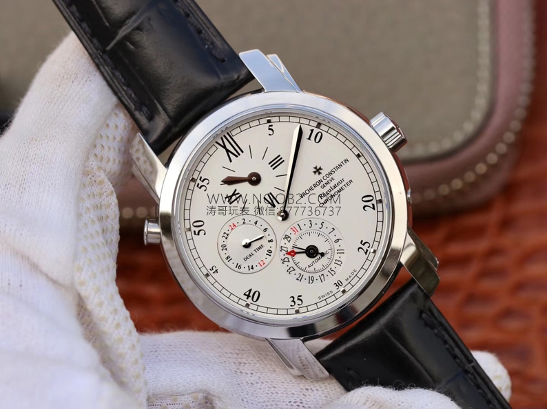 k11 Vacheron Constantin VC Malte 42005 iki zaman dilimli replika saat nasıl? — 13. fotoğraf