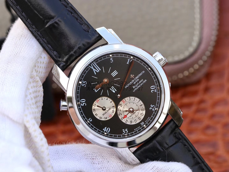 k11 Vacheron Constantin VC Malte 42005 iki zaman dilimli replika saat nasıl? — 15. fotoğraf