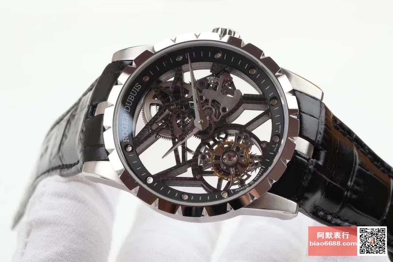 Karşılaştırmalı inceleme: BBR Factory V3 versiyonu Roger Dubuis Excalibur Kings serisi ultra ince iskeletli tourbillon kol saati - Model: RDDBEX0392 — 8. fotoğraf