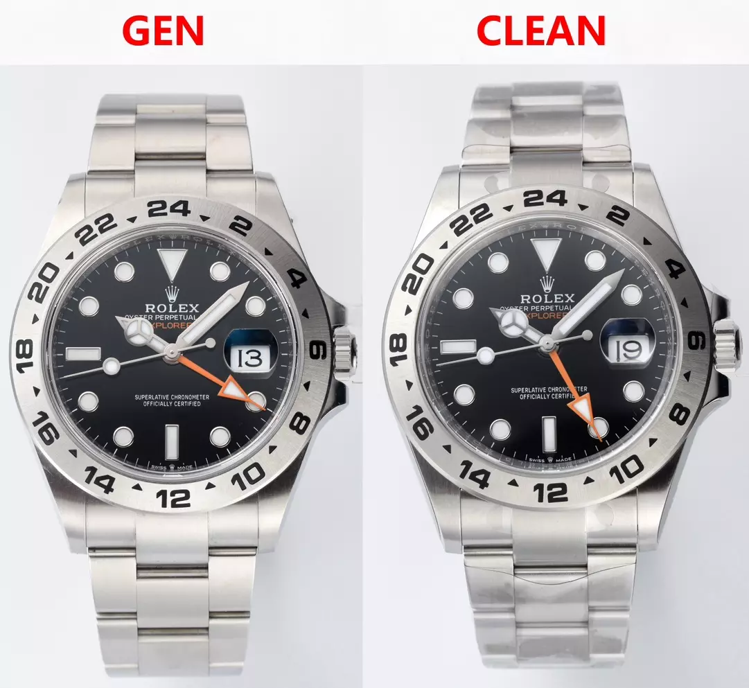 Karşılaştırmalı inceleme: Clean [42 mm] Rolex Explorer serisi M226570 — 1. fotoğraf