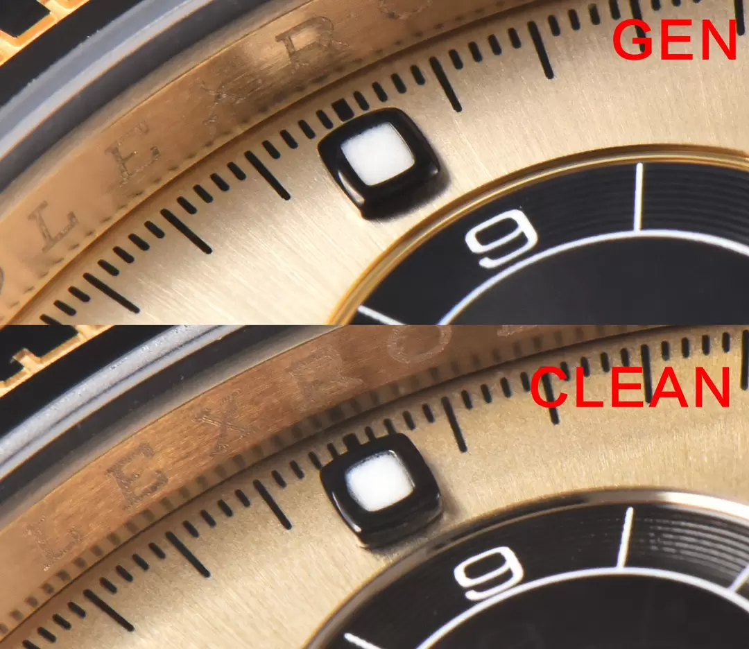 Karşılaştırmalı inceleme: Clean Rolex Cosmograph Daytona M116518ln-0048 kol saati (Shawn Yue) — 6. fotoğraf