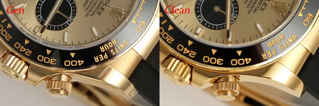 Karşılaştırmalı inceleme: Clean Rolex Cosmograph Daytona serisi m126518ln-0012 kol saati, Shawn Yue — 7. fotoğraf