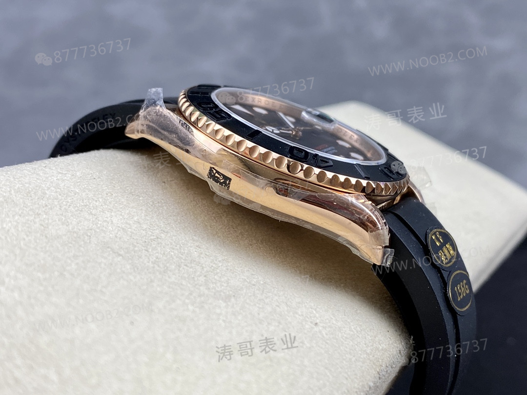 KING Factory KF Factory Replika Rolex Altın Yacht-Master Ağırlıklandırılmış Tam Ağırlık Versiyonu 154 Gram 174 Gram — 5. fotoğraf