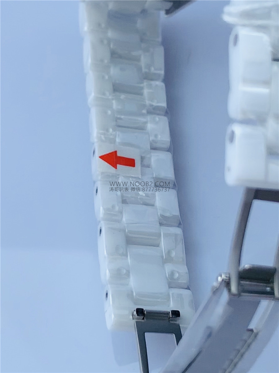KOR Factory Chanel J12 seramik replika saat incelemesi — 9. fotoğraf