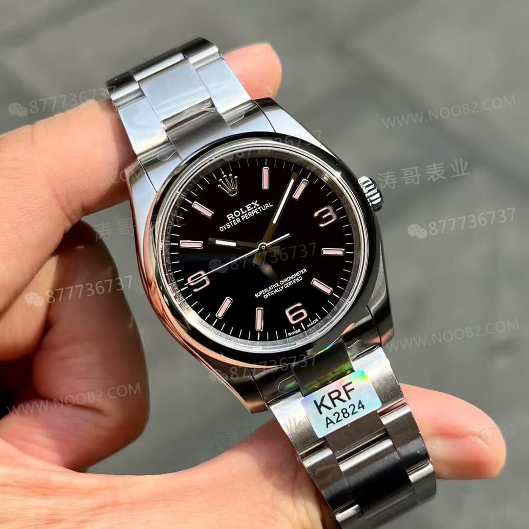 KRF Factory Rolex 116000 Oyster Perpetual klasik 369 kadran, 36 mm işçiliği nasıl? — 5. fotoğraf