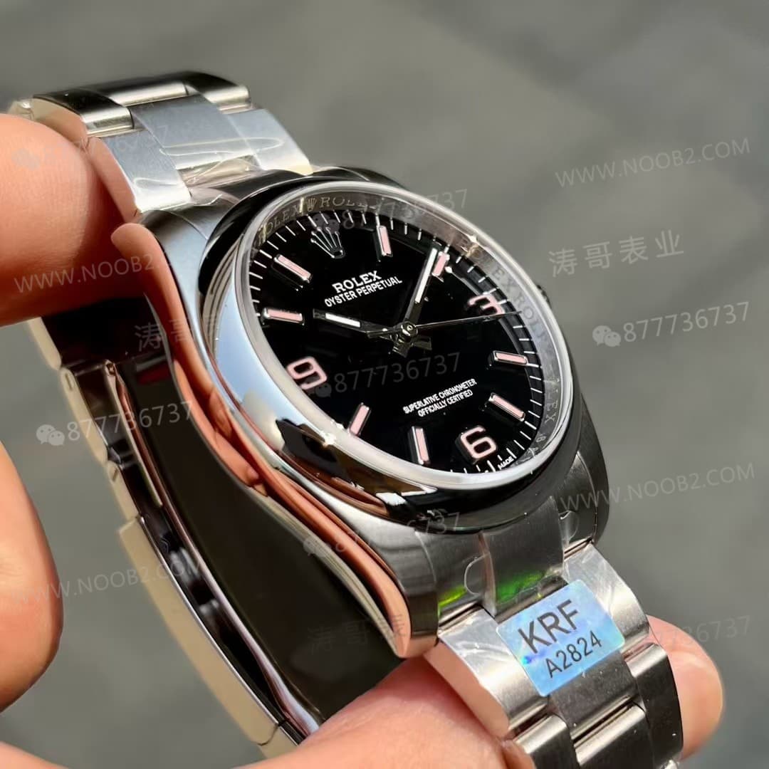 KRF Factory Rolex 116000 Oyster Perpetual klasik 369 kadran, 36 mm işçiliği nasıl? — 6. fotoğraf