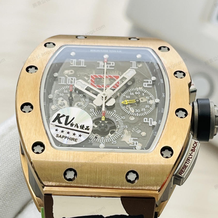KV Factory Richard Mille RM 011 Felipe Massa Seramik Serisi Saat İncelemesi — 3. fotoğraf