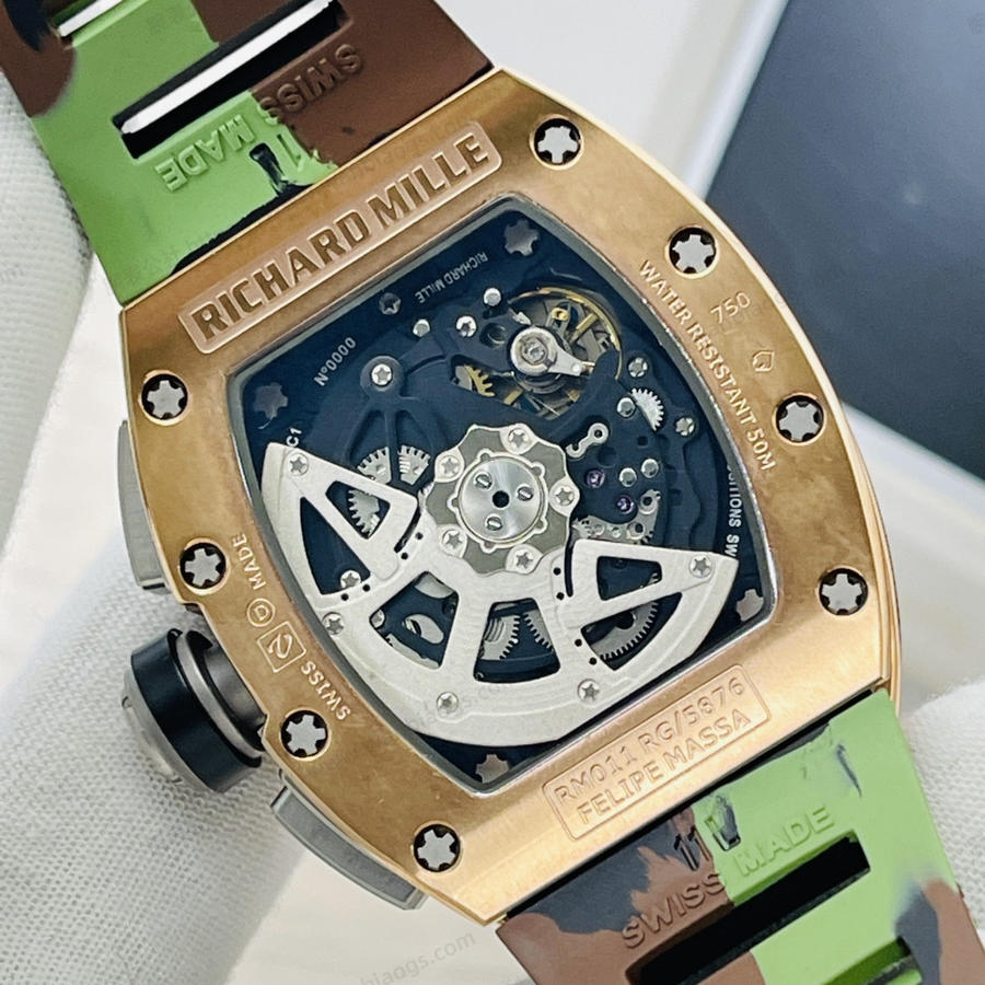 KV Factory Richard Mille RM 011 Felipe Massa Seramik Serisi Saat İncelemesi — 6. fotoğraf