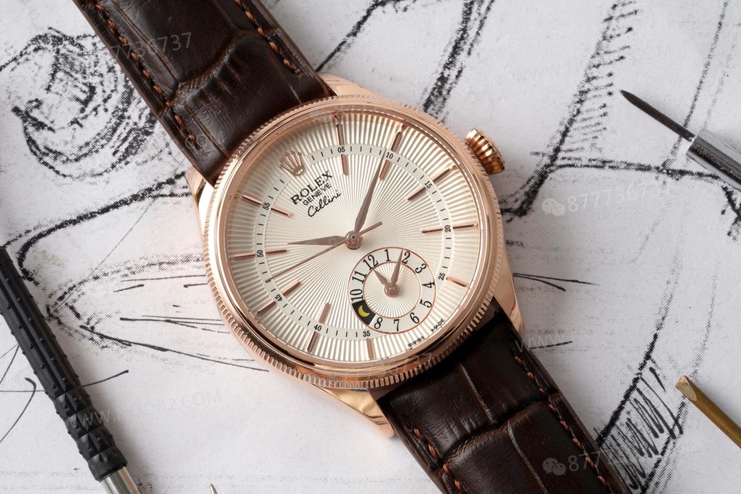 KZ Factory Rolex Cellini çift zaman dilimi saati ilk bakışta belli oluyor mu? — 4. fotoğraf