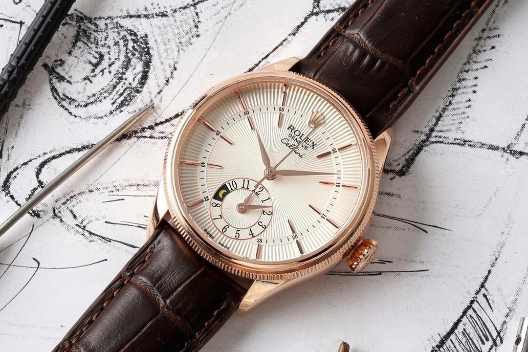 KZ Factory Rolex Cellini çift zaman dilimi saati ilk bakışta belli oluyor mu? — 6. fotoğraf