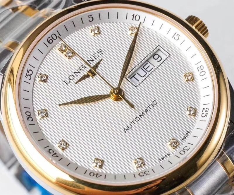 LG Factory Longines Master Collection çift takvim versiyonu Traditional serisi L2.755.4.78.6 saatinin orijinaliyle karşılaştırmalı incelemesi — 2. fotoğraf