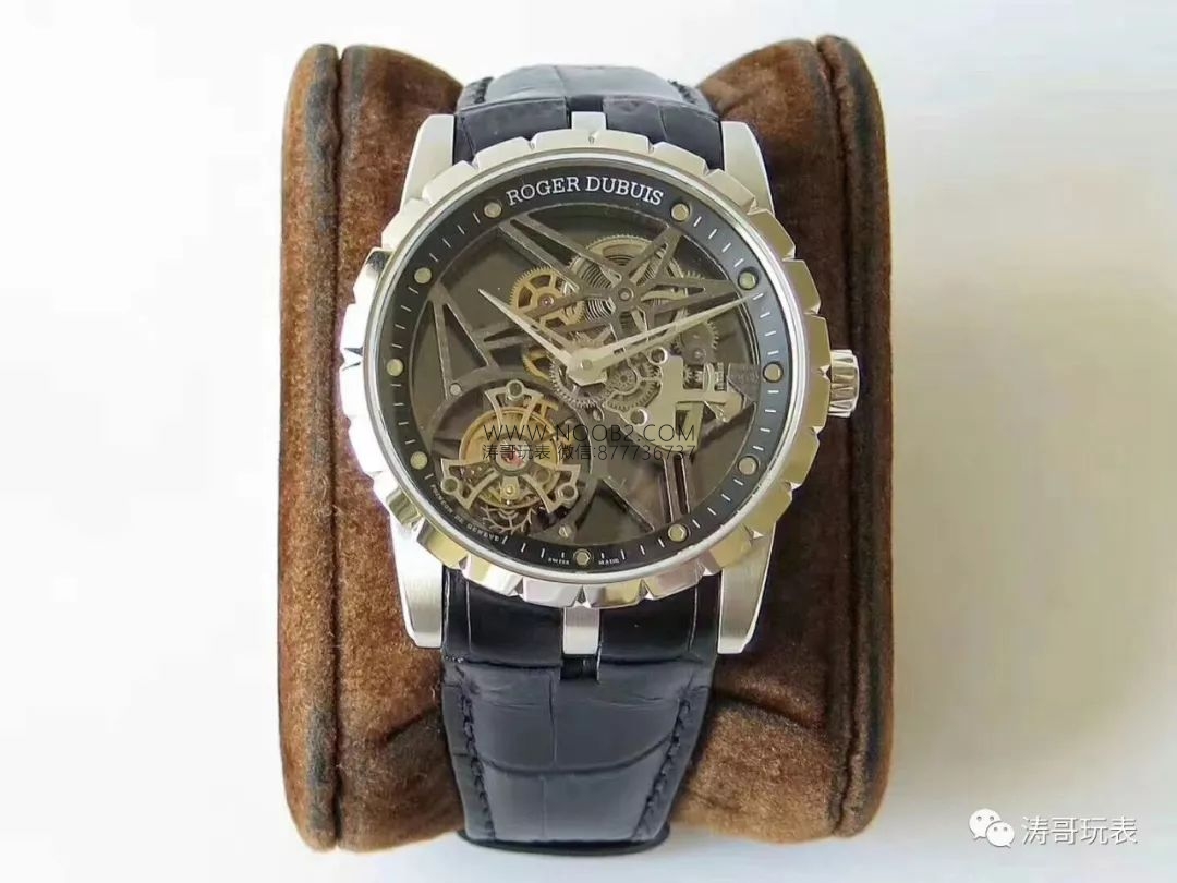 Lu Han'ın da taktığı BBR Factory Roger Dubuis RDDBEX0393 iskelet tourbillon üst seviye versiyon incelemesi — 2. fotoğraf