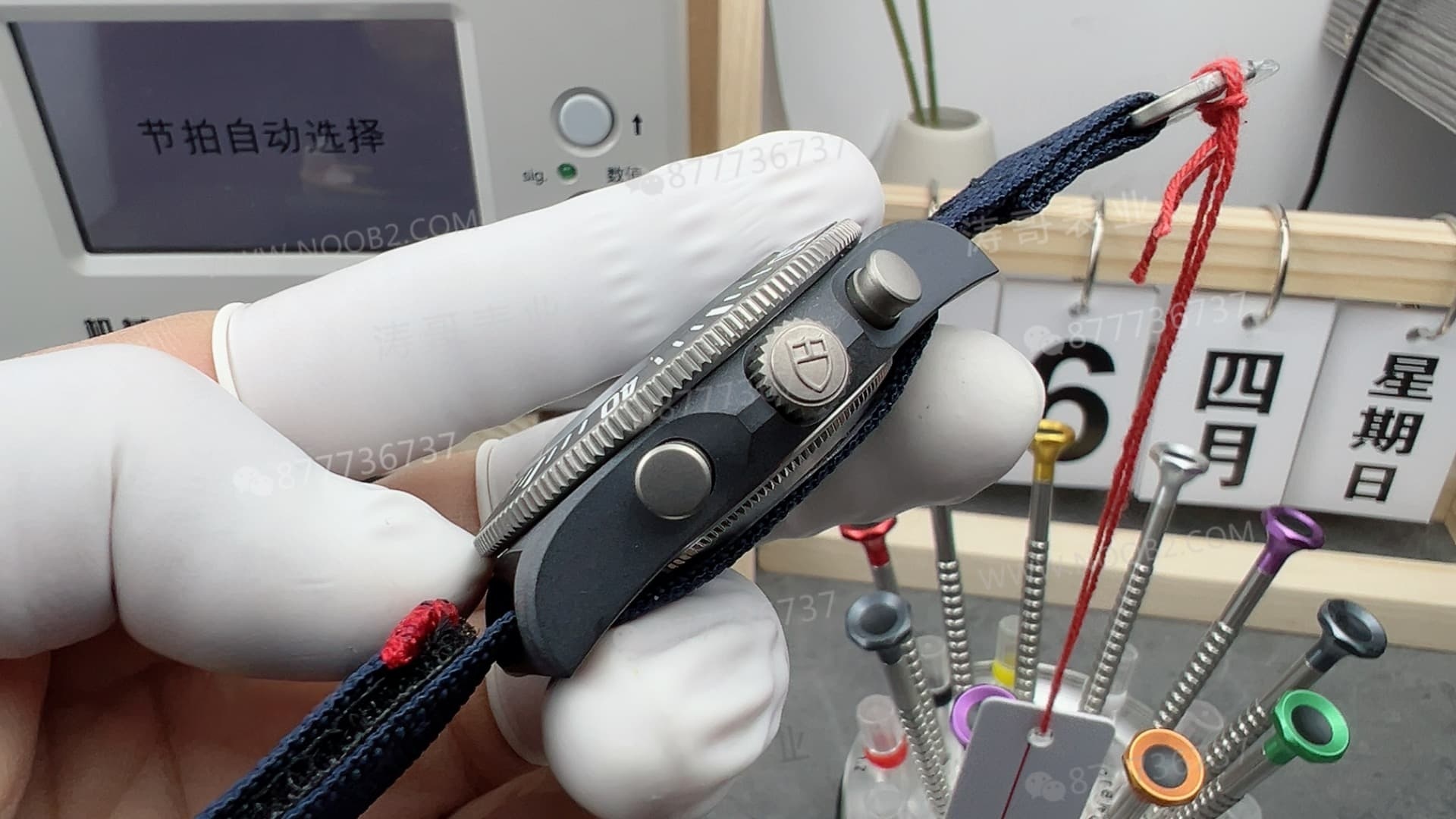 M+ fabrikasının Tudor Pelagos FXD profesyonel bisiklet versiyonu kronograf saatinin detay işçiliği nasıl? — 6. fotoğraf