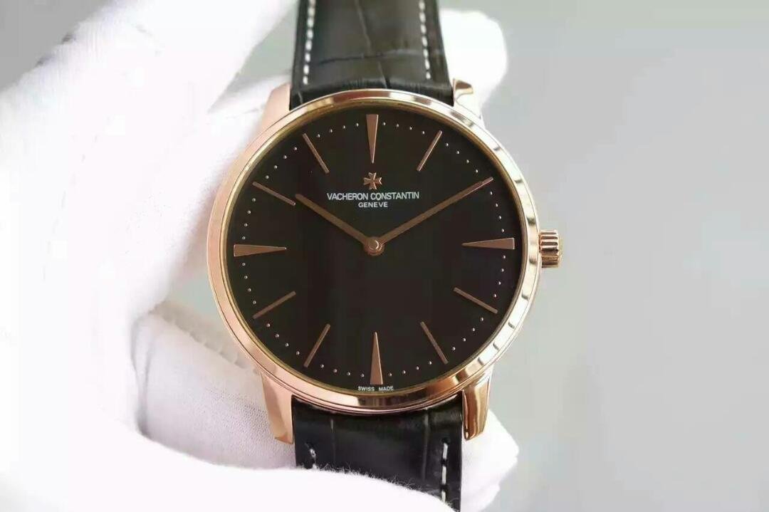 Replika Vacheron Constantin Patrimony Roze Altın Saat