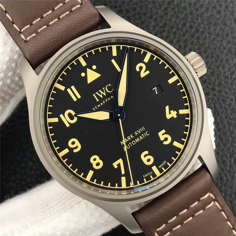 MKS Factory IWC Mark XVIII titanyum kasa saat incelemesi — 6. fotoğraf