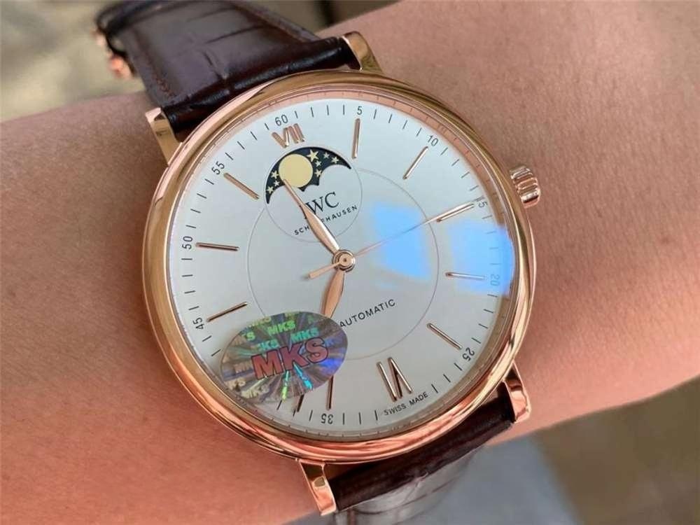 MKS Factory IWC Portofino Ay Evresi «Özel Üretim 35800 Mekanizma» İşçilik İncelemesi — 7. fotoğraf