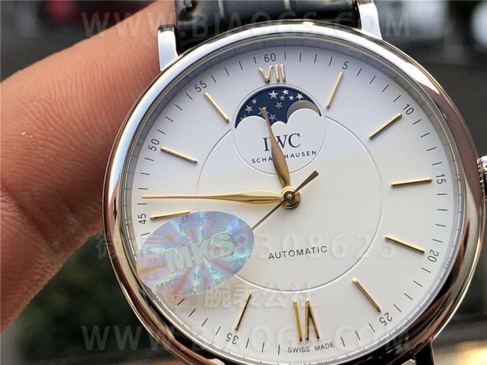 MKS Factory IWC Portofino Ay Evresi «Özel Üretim 35800 Mekanizma» İşçilik İncelemesi — 10. fotoğraf