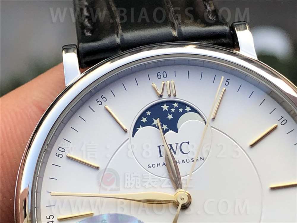 MKS Factory IWC Portofino Ay Evresi «Özel Üretim 35800 Mekanizma» İşçilik İncelemesi — 11. fotoğraf