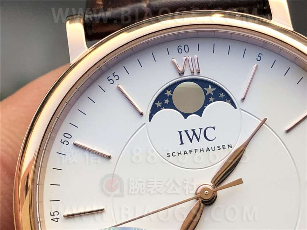 MKS Factory IWC Portofino Ay Evresi «Özel Üretim 35800 Mekanizma» İşçilik İncelemesi — 30. fotoğraf