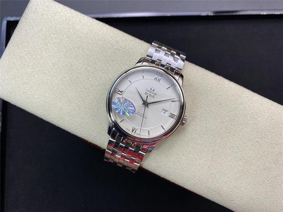MKS Factory Omega De Ville replika saati orijinalinden ayırt edilemez mi? — 6. fotoğraf