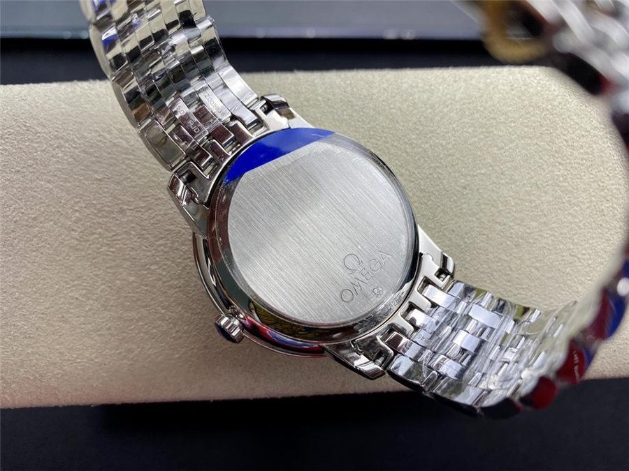 MKS Factory Omega De Ville replika saati orijinalinden ayırt edilemez mi? — 8. fotoğraf