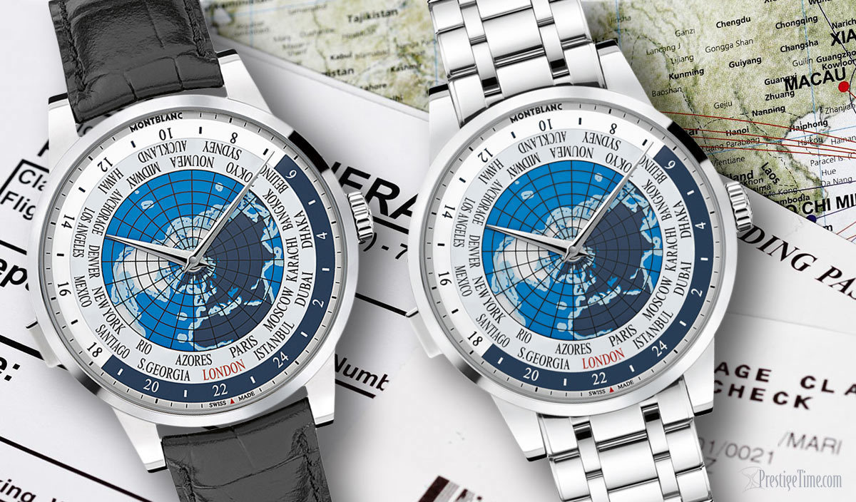 Montblanc World Time Saat