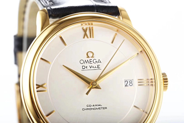 Omega De Ville Beyaz Kadran