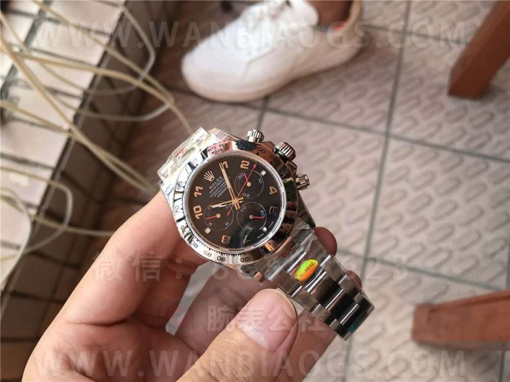 N Factory Rolex 4130 Daytona 116509 «Siyah Kadran Kırmızı Akrep-Yelkovan» İşçilik İncelemesi - 11.11 Stok Gerçek Çekim — 1. fotoğraf