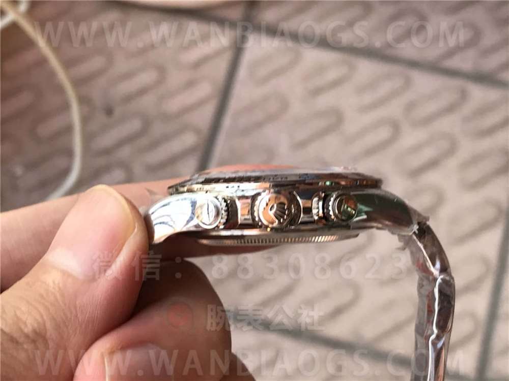 N Factory Rolex 4130 Daytona 116509 «Siyah Kadran Kırmızı Akrep-Yelkovan» İşçilik İncelemesi - 11.11 Stok Gerçek Çekim — 15. fotoğraf