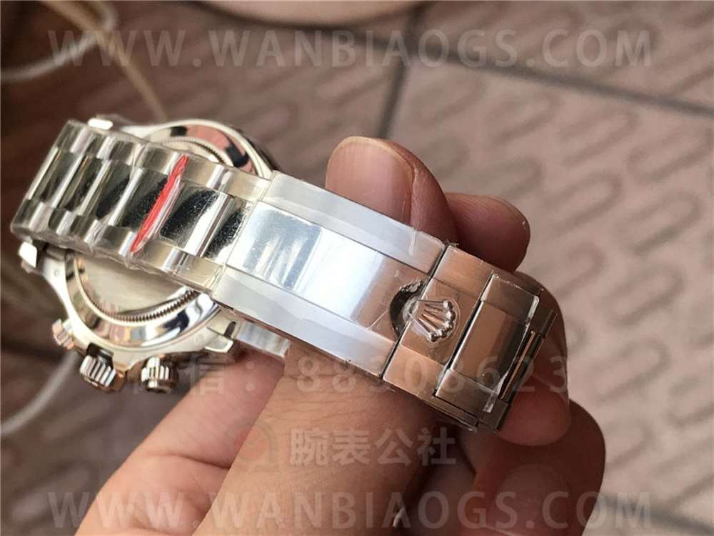 N Factory Rolex 4130 Daytona 116509 «Siyah Kadran Kırmızı Akrep-Yelkovan» İşçilik İncelemesi - 11.11 Stok Gerçek Çekim — 18. fotoğraf