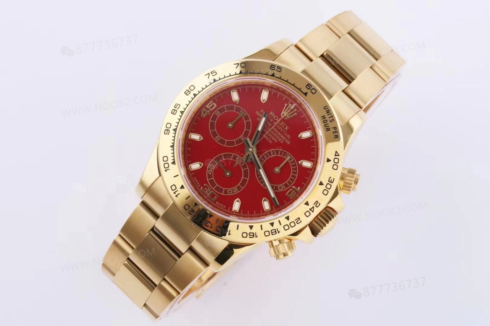 N Factory Rolex 4130 Daytona Kırmızı Ay (Blaken özel versiyonu) kaliteli mi? — 3. fotoğraf