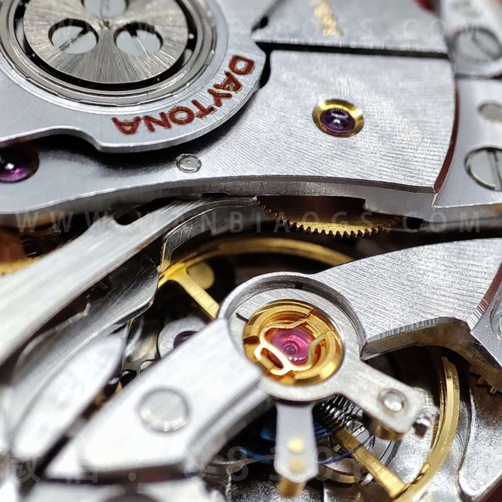 N Factory Rolex buz mavisi Daytona "4130 mekanizma" işçilik incelemesi - 11.11 stoktan gerçek çekim — 9. fotoğraf