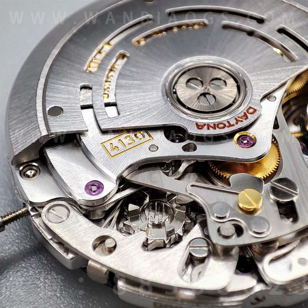 N Factory Rolex Daytona «4130» Edison Chen model altın Daytona parça inceleme — 15. fotoğraf