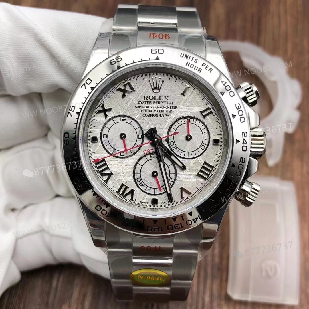 N Factory Rolex Daytona 4130 mekanizmalı gerçek göktaşı kadran işçiliği iyi mi? — 2. fotoğraf