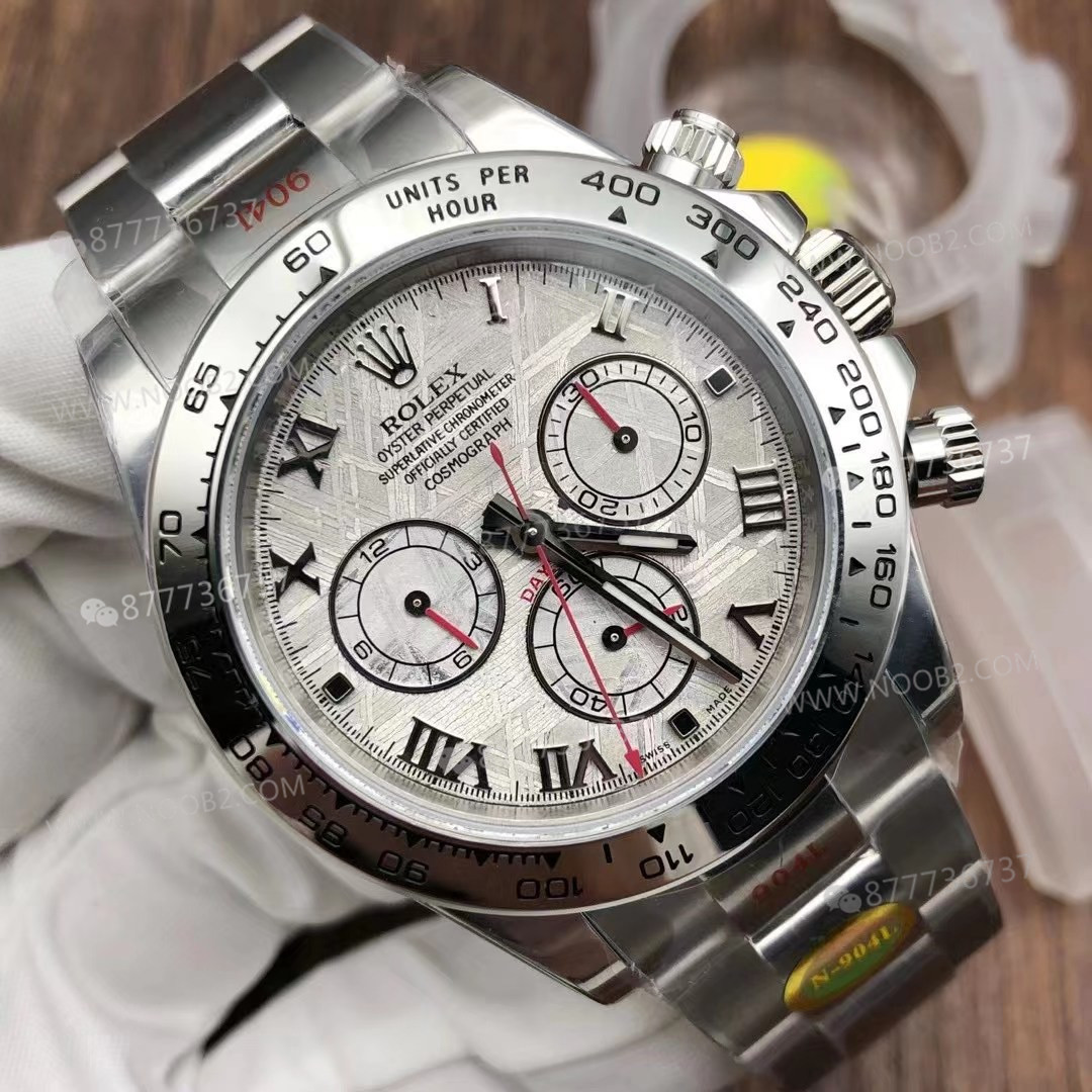 N Factory Rolex Daytona 4130 mekanizmalı gerçek göktaşı kadran işçiliği iyi mi? — 27. fotoğraf