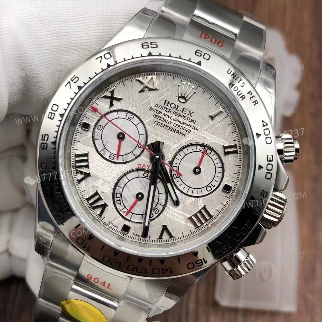 N Factory Rolex Daytona 4130 mekanizmalı gerçek göktaşı kadran işçiliği iyi mi? — 3. fotoğraf