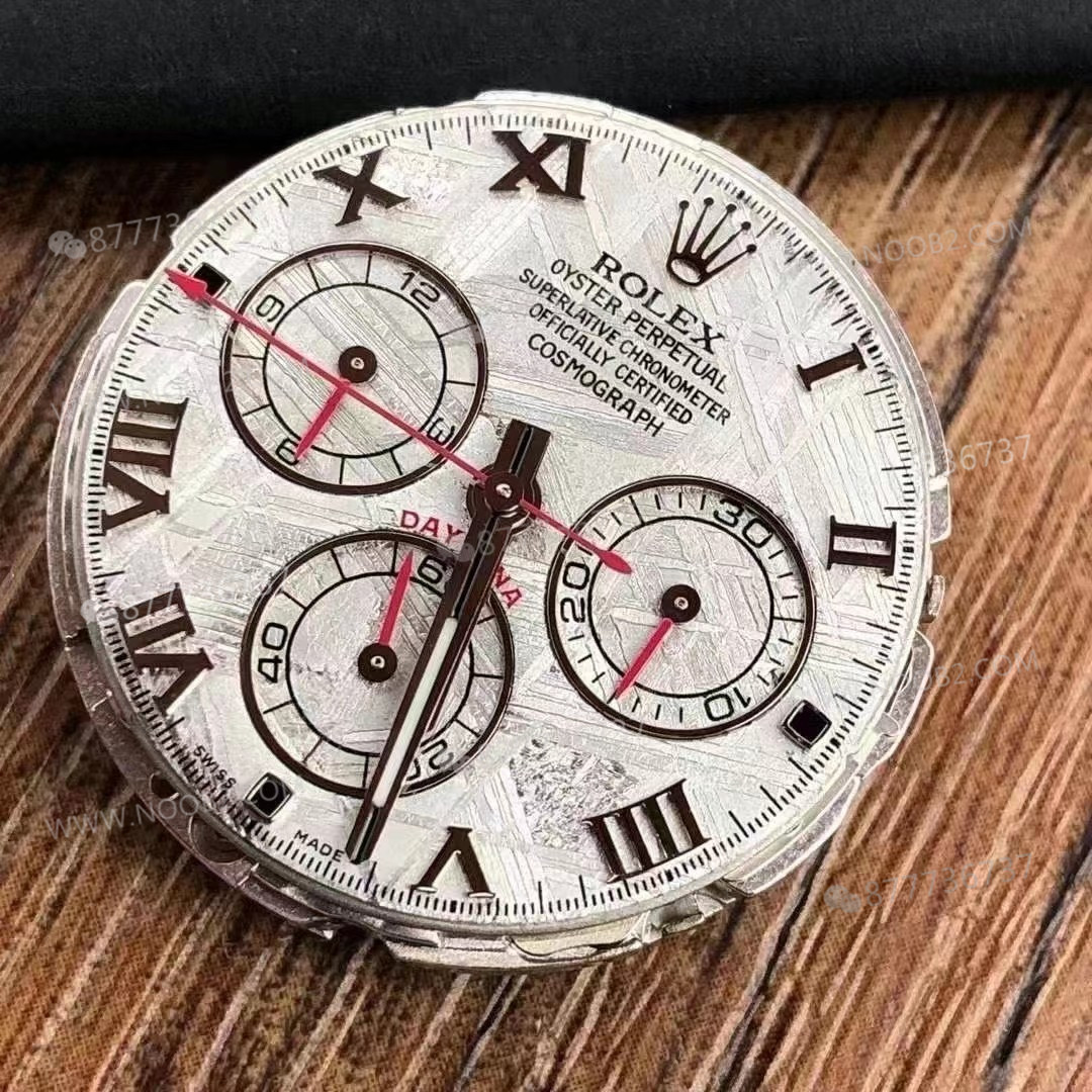 N Factory Rolex Daytona 4130 mekanizmalı gerçek göktaşı kadran işçiliği iyi mi? — 10. fotoğraf