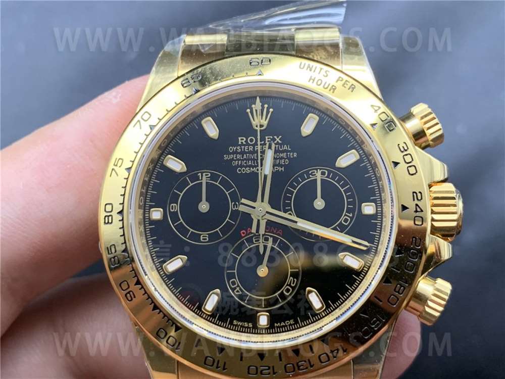 N Factory Rolex Daytona 4130 mekanizmalı «Yeşil-Altın Daytona» işçilik incelemesi — 23. fotoğraf